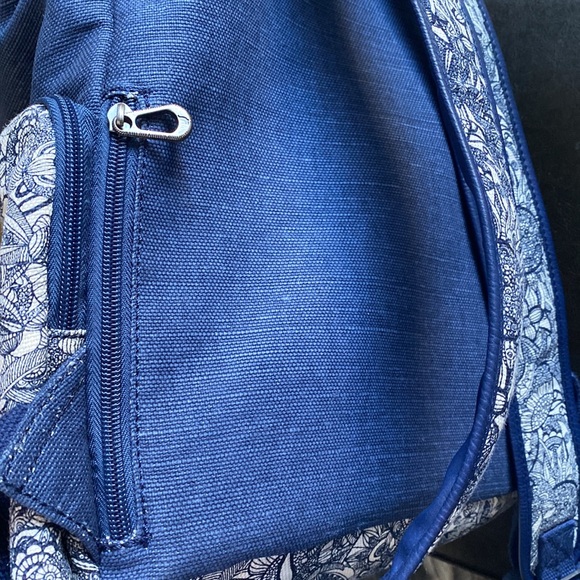 Sakroots Canvas Backpack Navy Desert Spirit - Picture 5 of 12